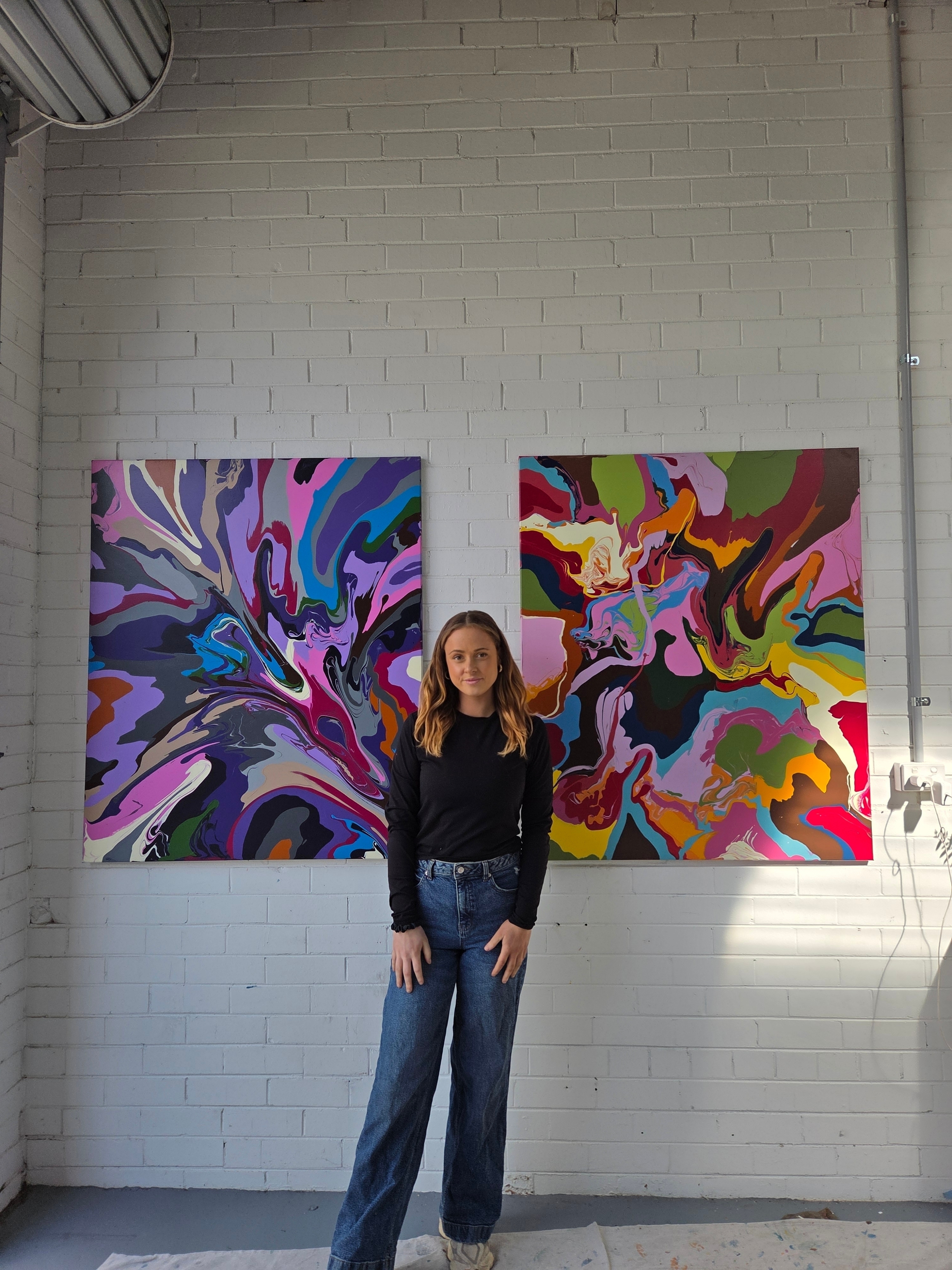 Steffanie Tisi in her studio